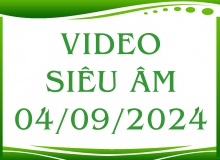 Video siêu âm ngày 04/09/2024